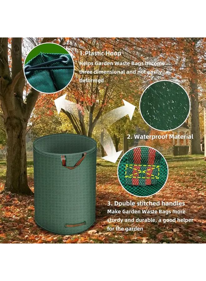 4 Pack 31 7 Gal Heavy Duty Garden Garbage Bags For Home And Outdoor - Image 5